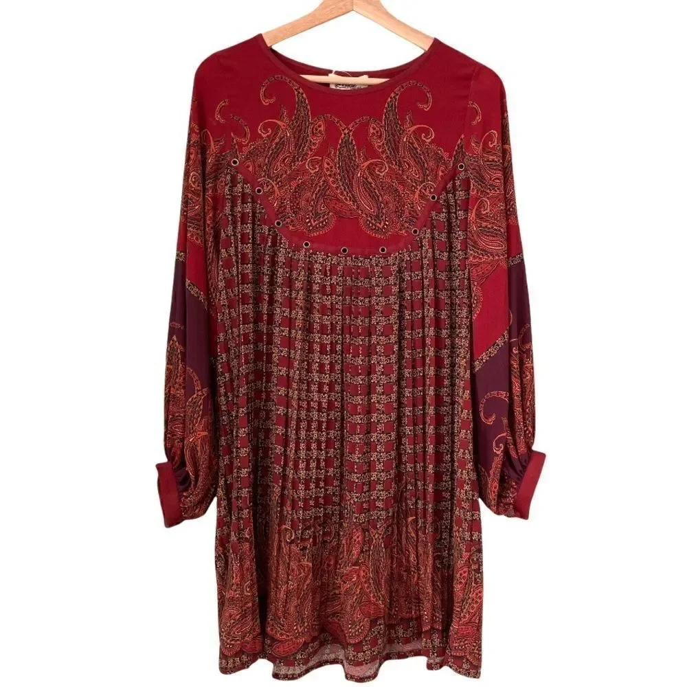 Anthropologie Pinnacle Shruti Sancheti Michaela Tunic Dress in Size XS